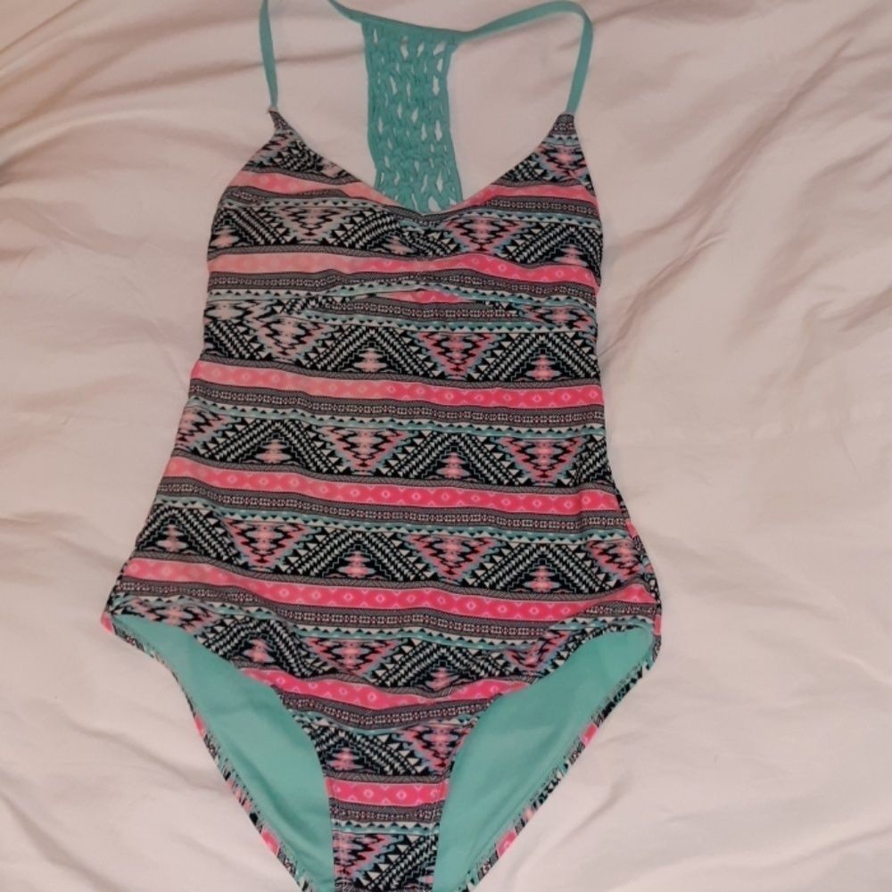 Island Soul One Piece Swimsuit Racerback Medium Final Price